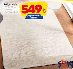 DİNARSU PELUŞ HALI 120X180 CM fiyat ve kampanya bilgisi